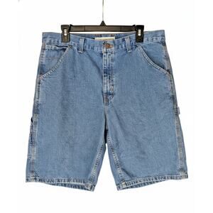 FADED GLORY Men's Denim Carpenter Shorts Size 36